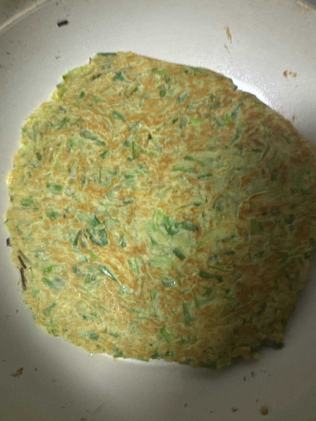 韭菜鸡蛋饼