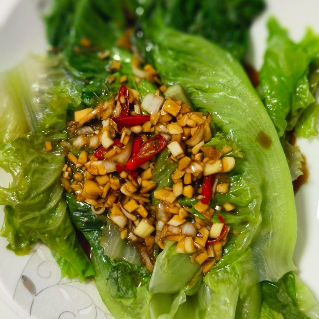 广式白灼生菜(酒店配方)