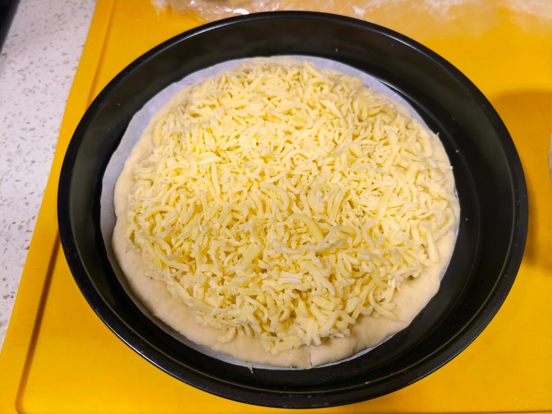 外脆里嫩的榴莲披萨