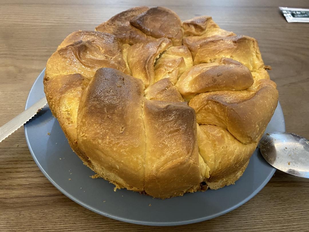 日式香浓炼乳面包