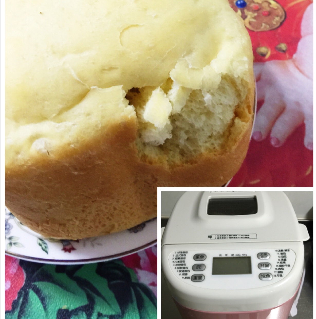 东菱面包机做松软拉丝面包
