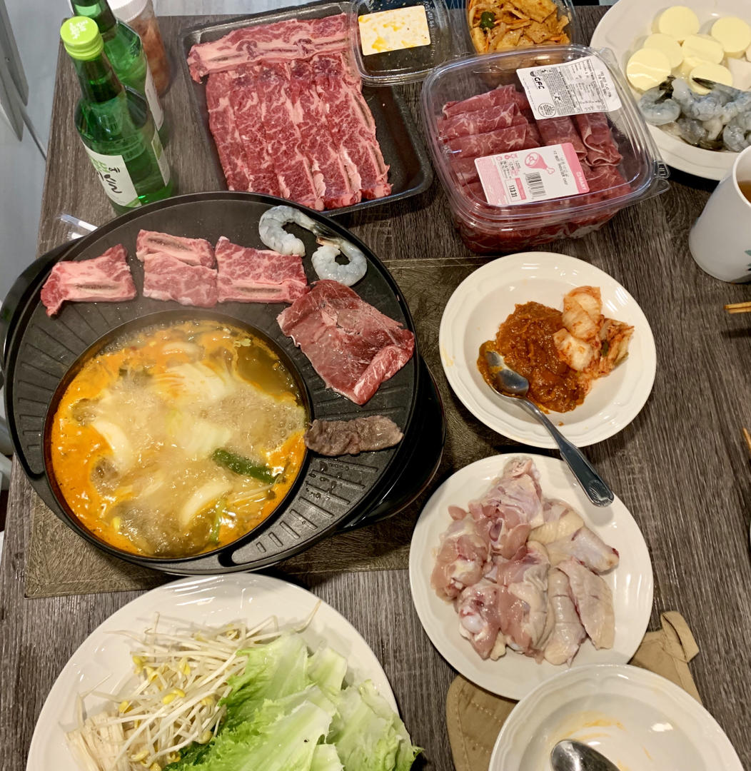 家庭自制韩式烤肉