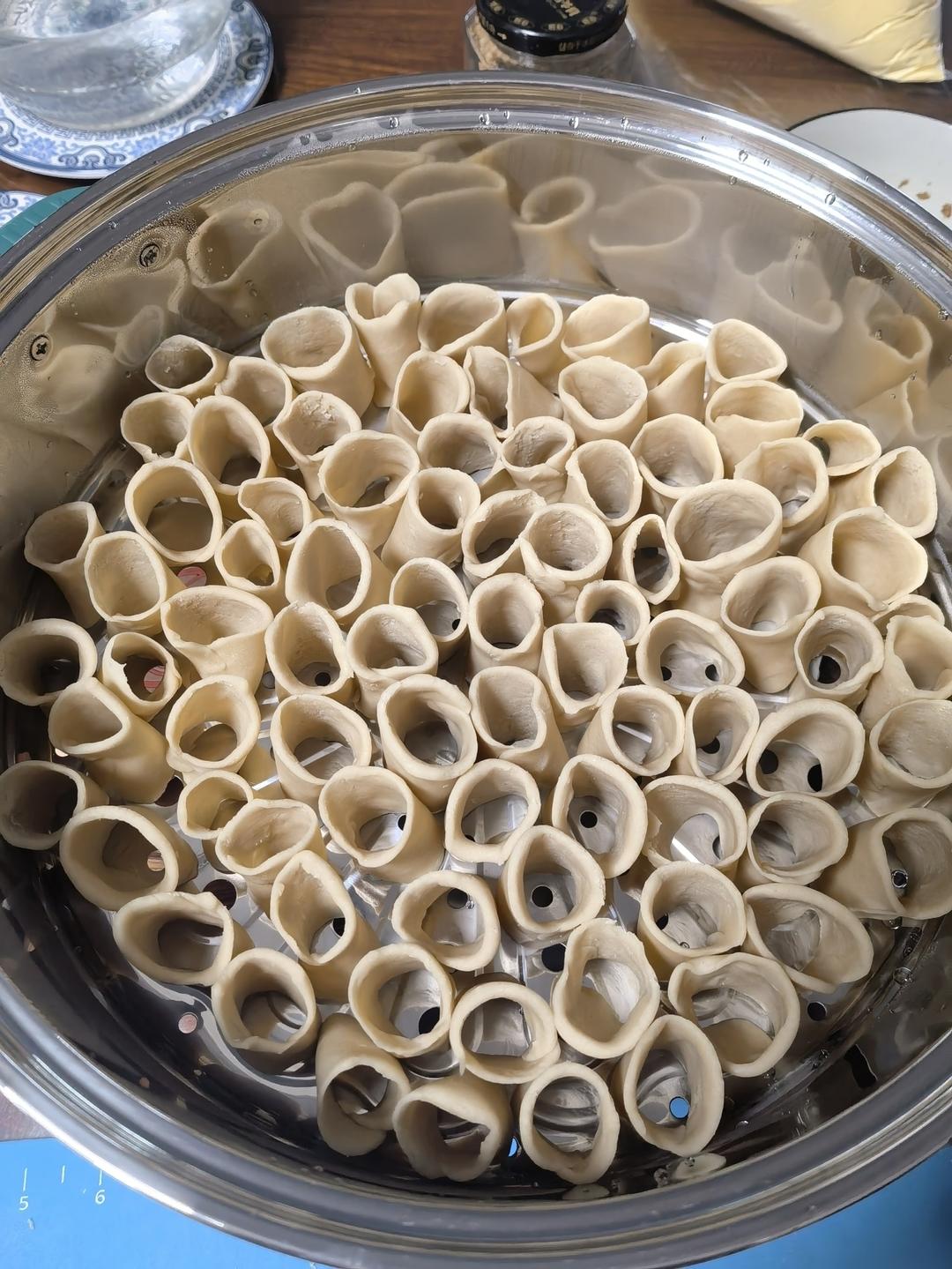 第一次做莜面栲栳老，老公居然说比西贝的还好吃！