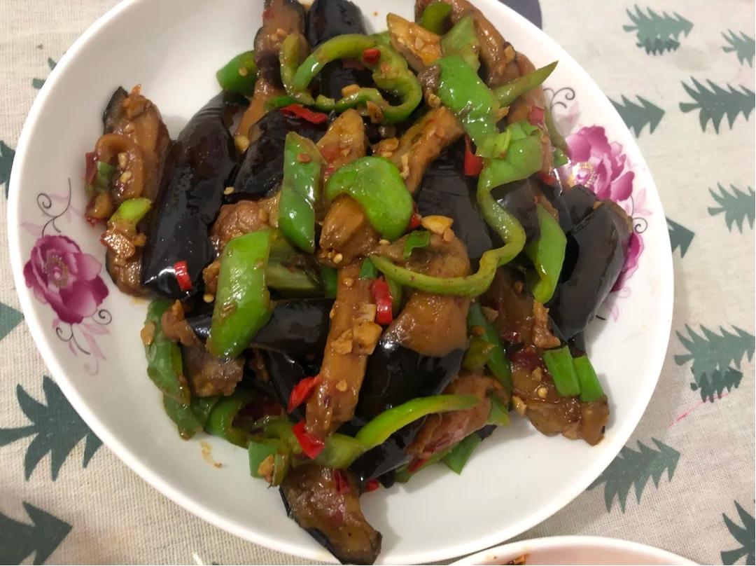 下饭神菜 酱爆茄子