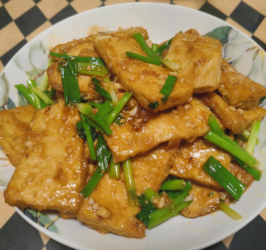 无敌好吃的香煎豆腐