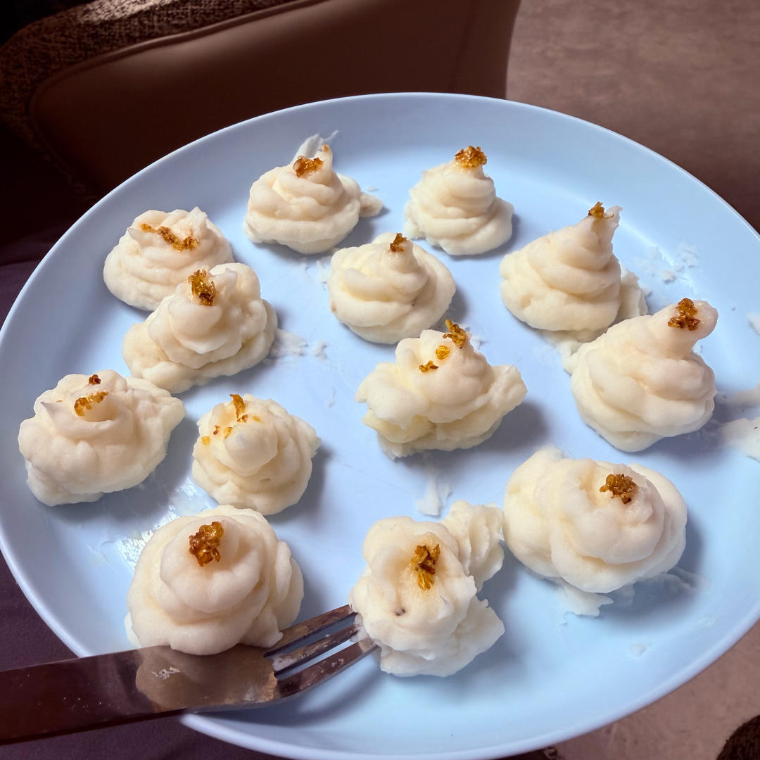 奶香桂花山药泥