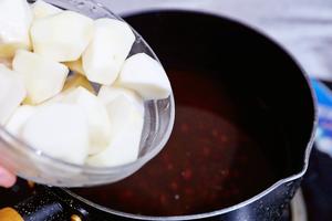 桂花红豆芋头甜汤的做法 步骤8