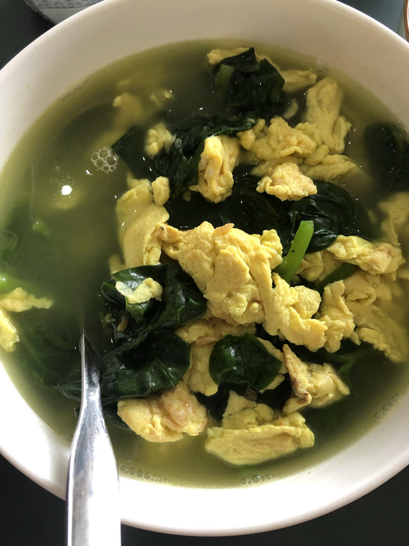 木耳菜鸡蛋汤