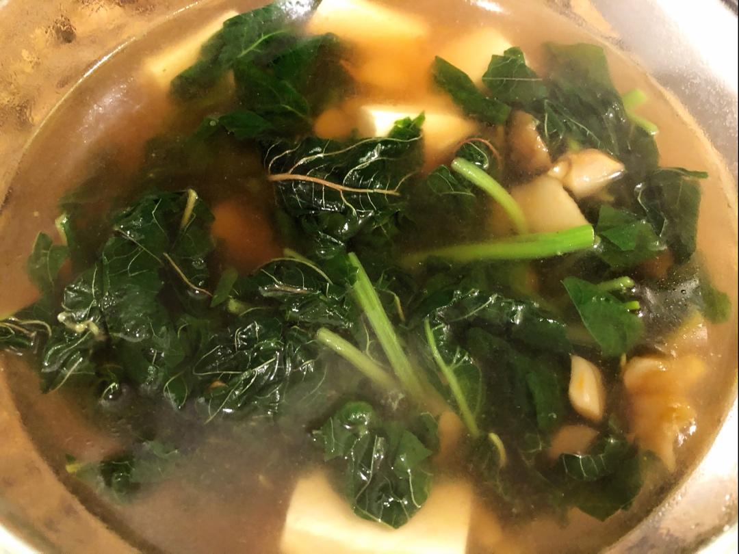 苋菜豆腐汤