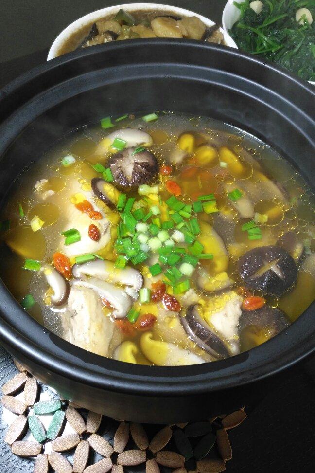 【香菇鸡汤图片】peggy_ln36_下厨房