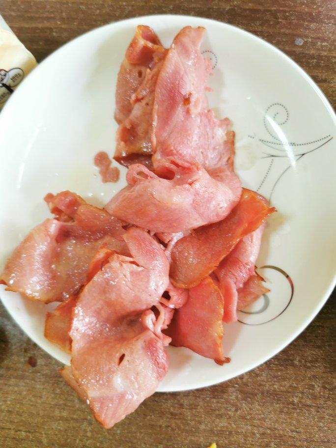 【培根煎蛋】哈尔早餐 动漫美食