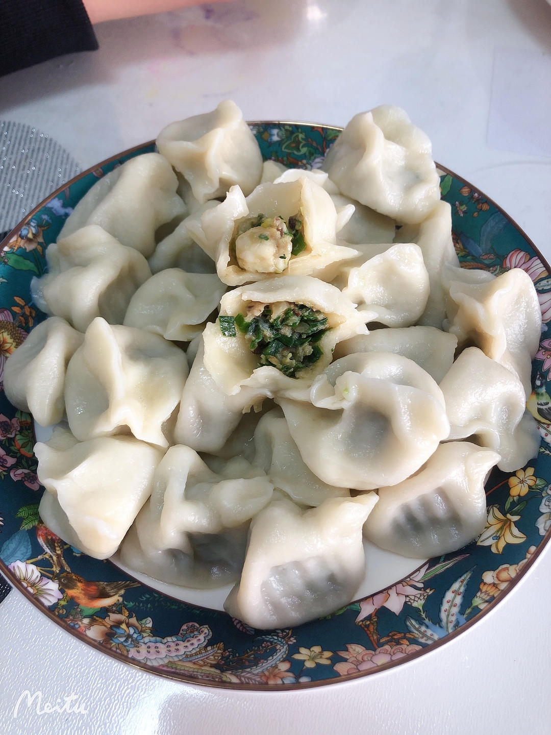美味饺子🥟的奥义— 猪肉鲜虾香菇瑶柱韭菜饺子