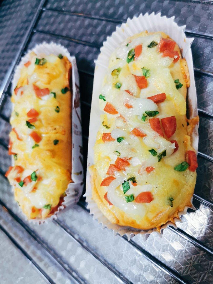 香葱火腿肉松面包