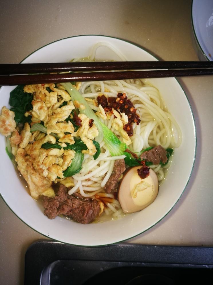 10分钟的牛肉面