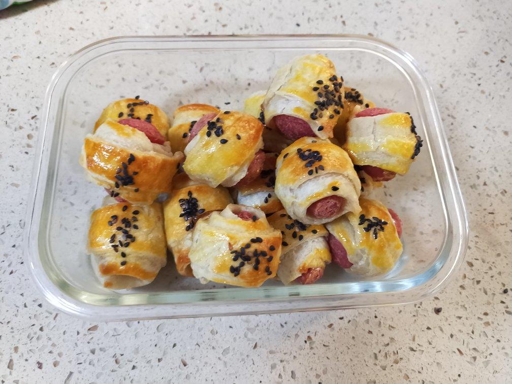 香肠可颂🥐（手抓饼版）