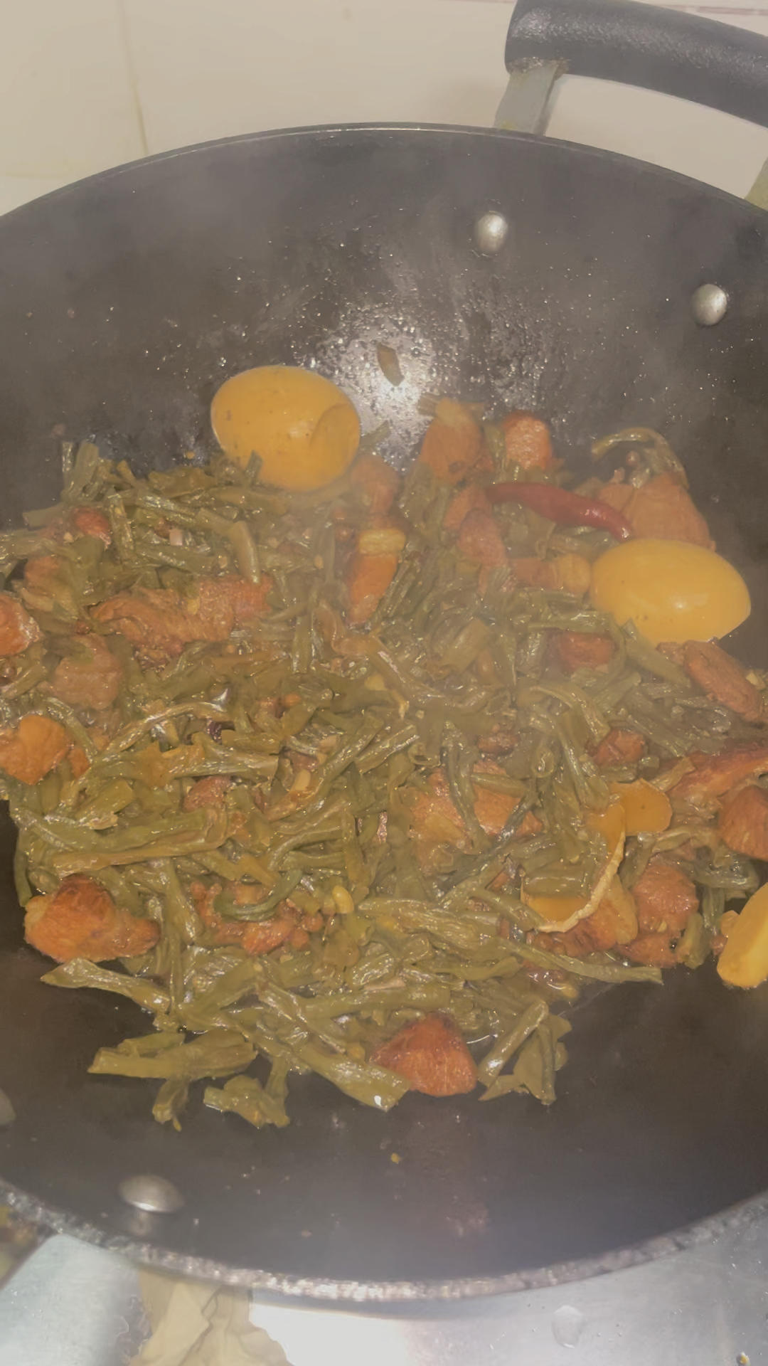 干豆角炖肉