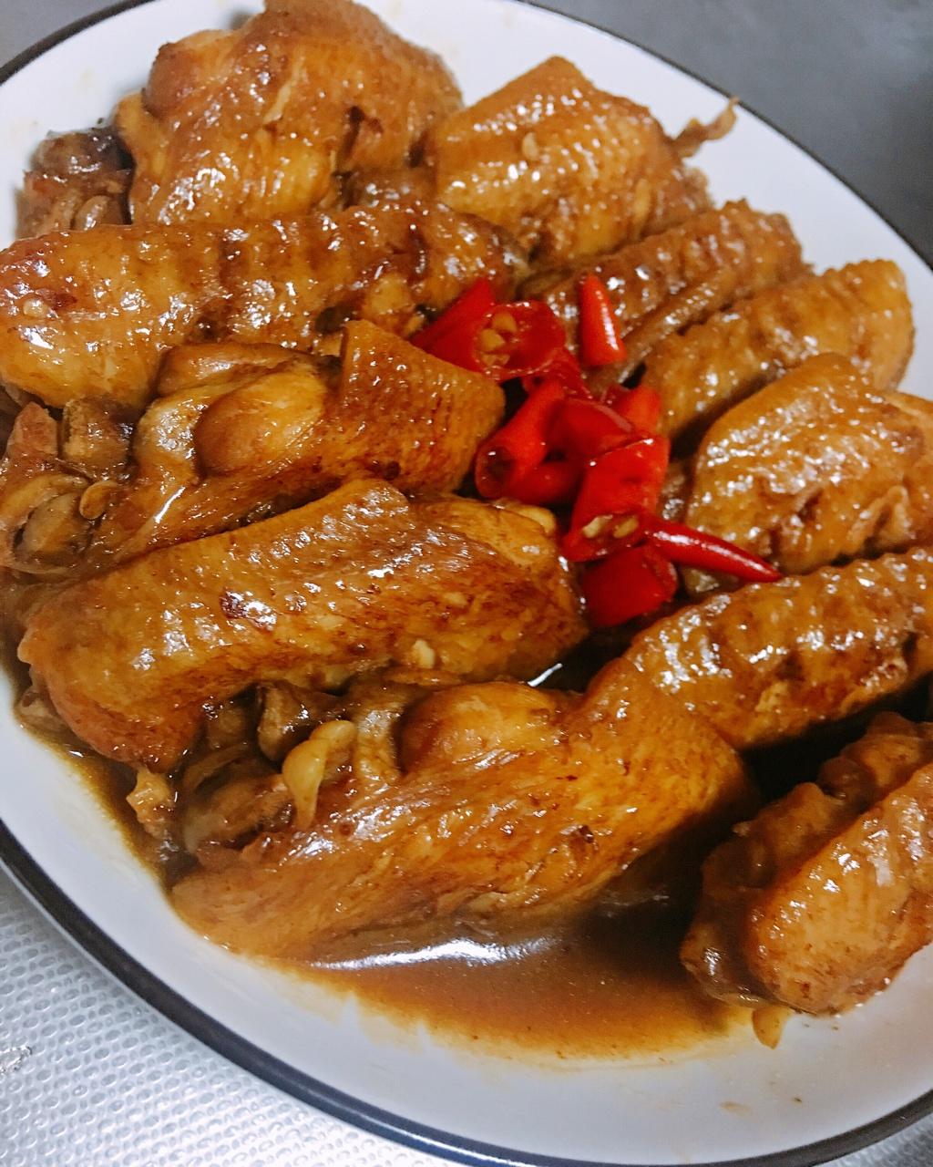 停不下来的红烧鸡翅