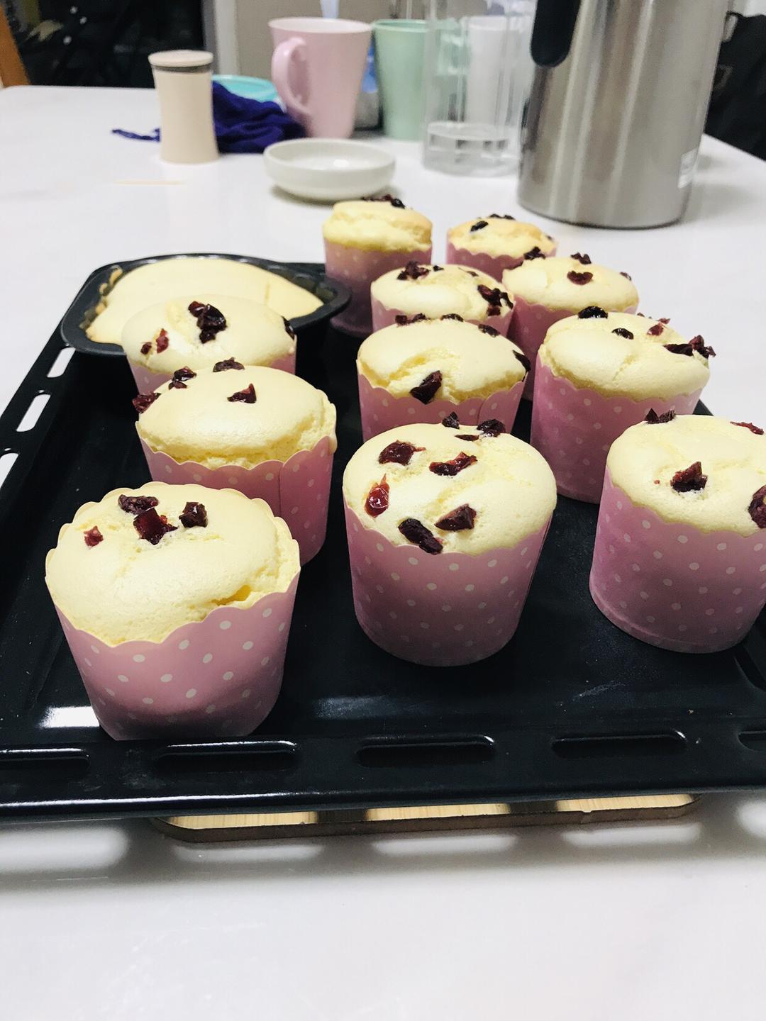 酸奶纸杯蛋糕的做法