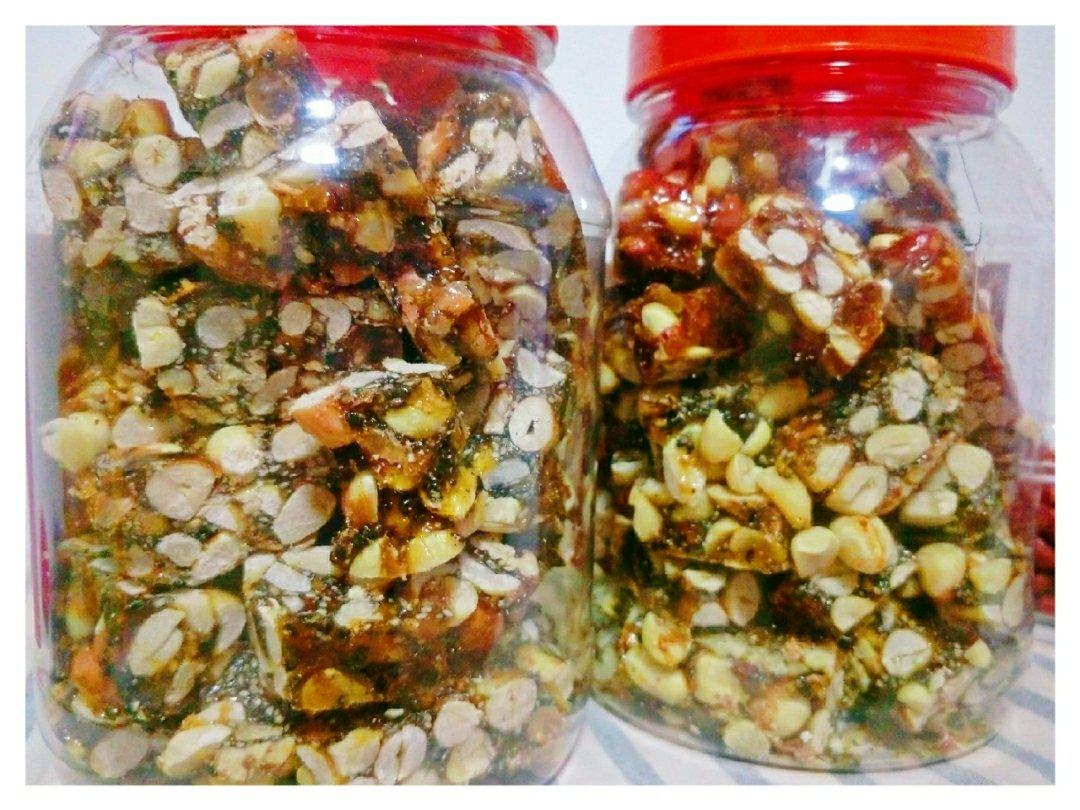 无水无油香脆花生糖