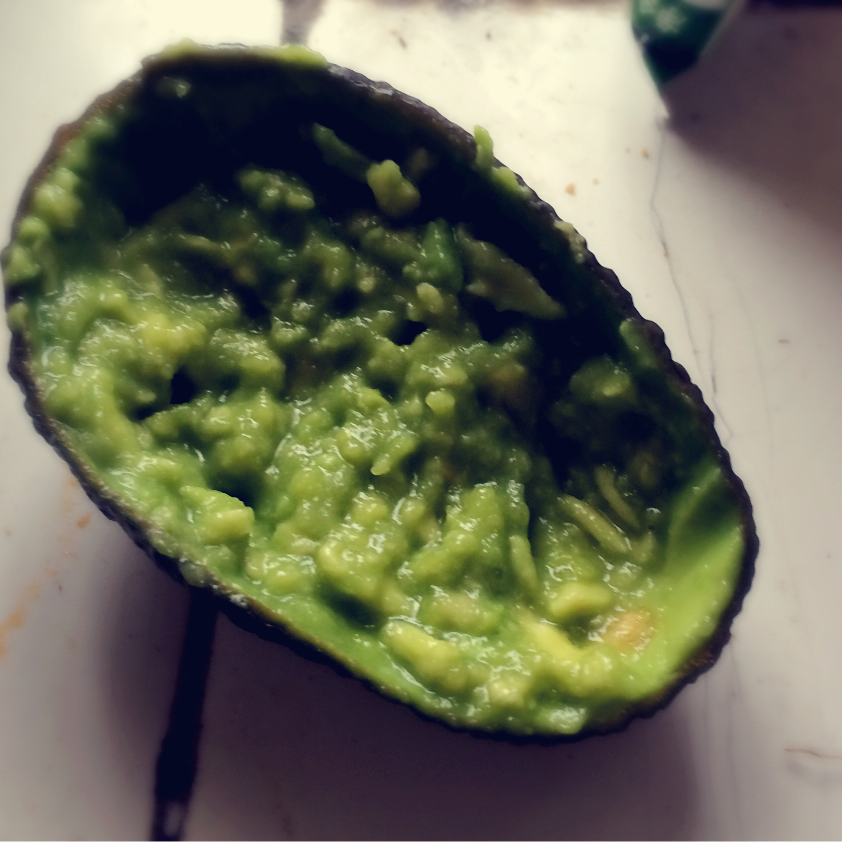 白糖拌牛油果（牛油果冰淇淋）