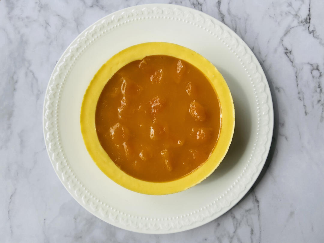 芒果巧克力奶酪慕斯蛋糕（免烤）