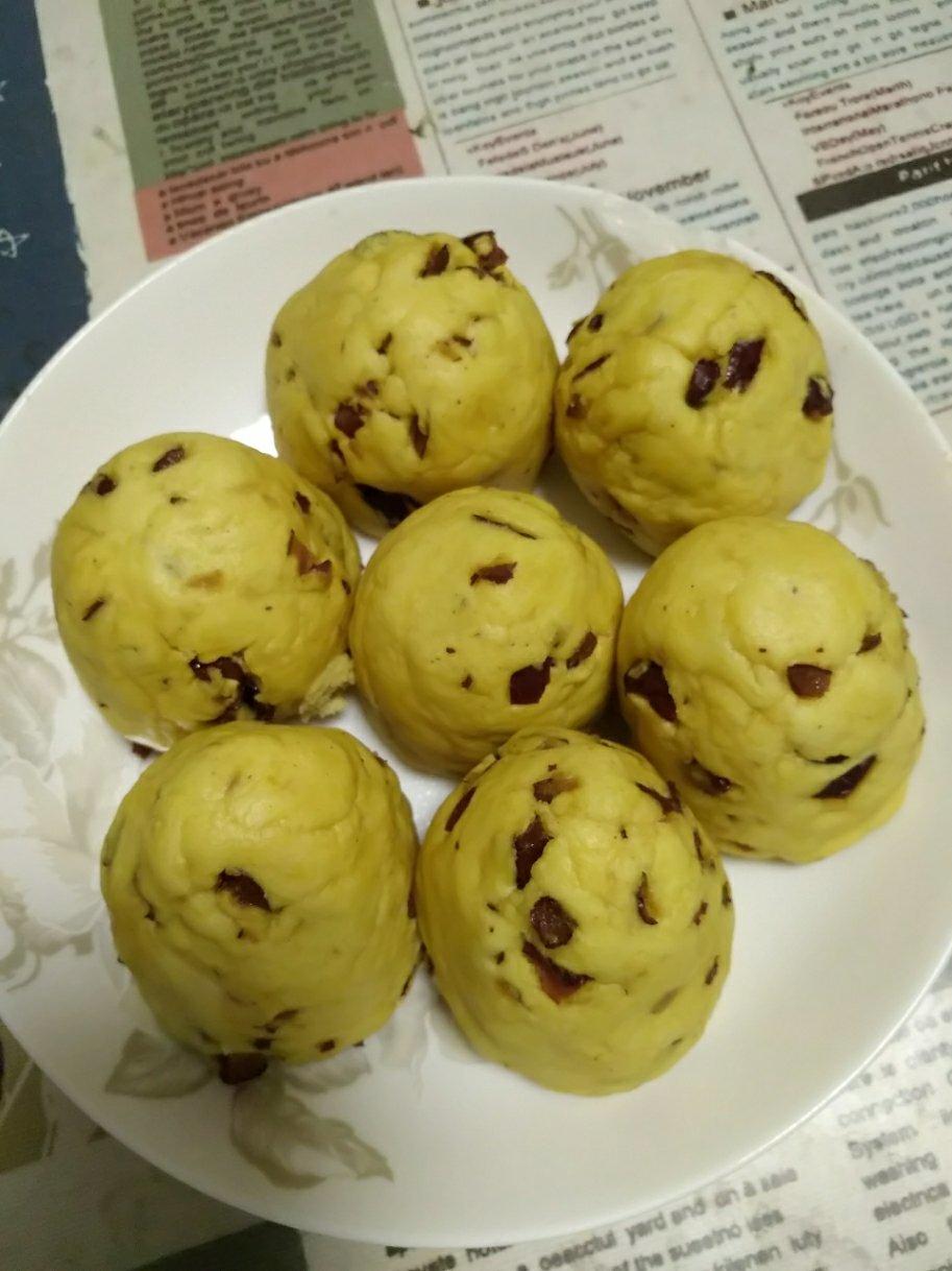 红枣玉米面窝窝头