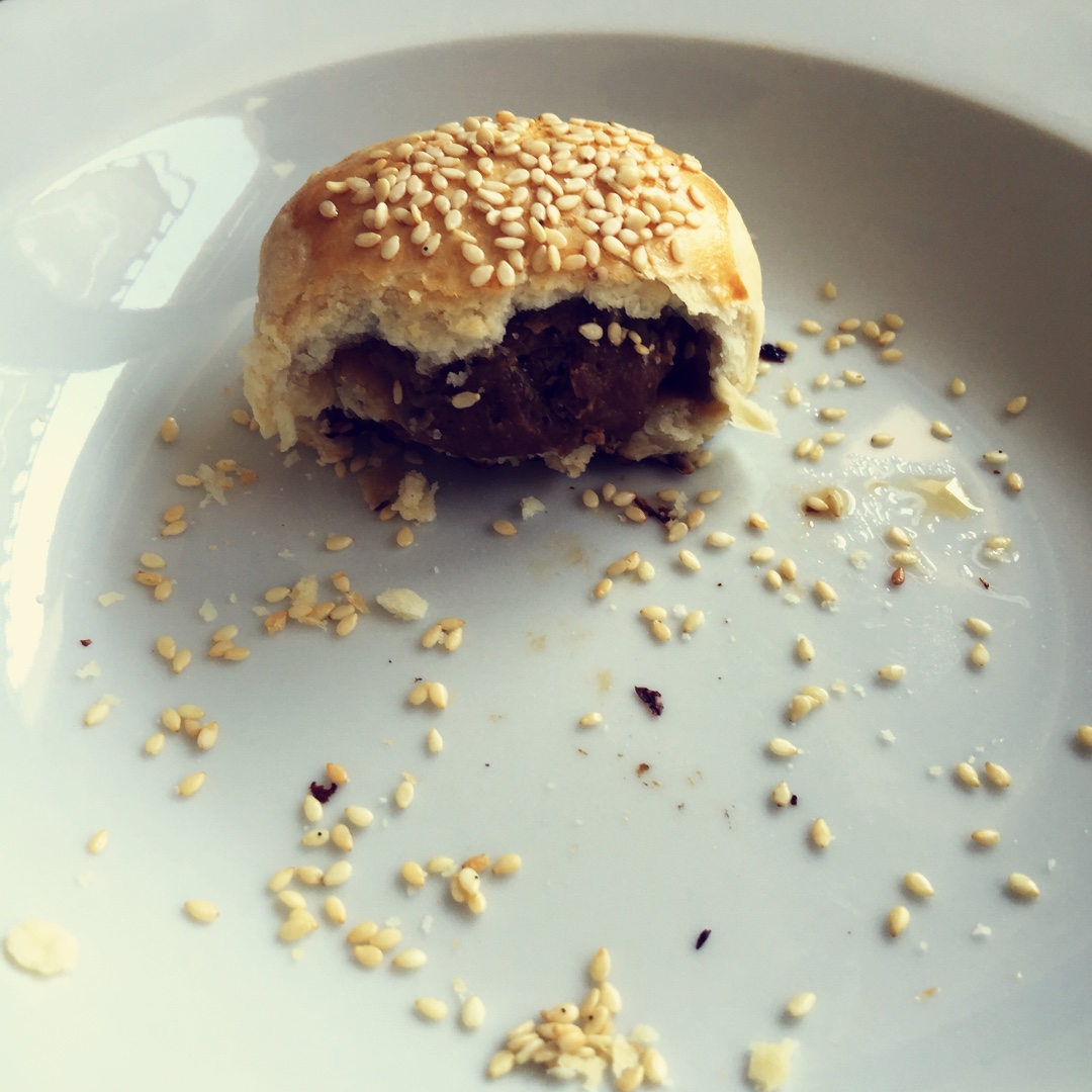 泳式鲜肉榨菜月饼