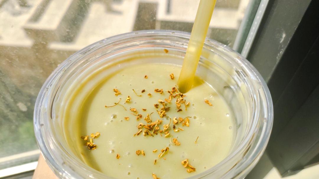 奶茶店同款配方绿豆沙牛乳！
