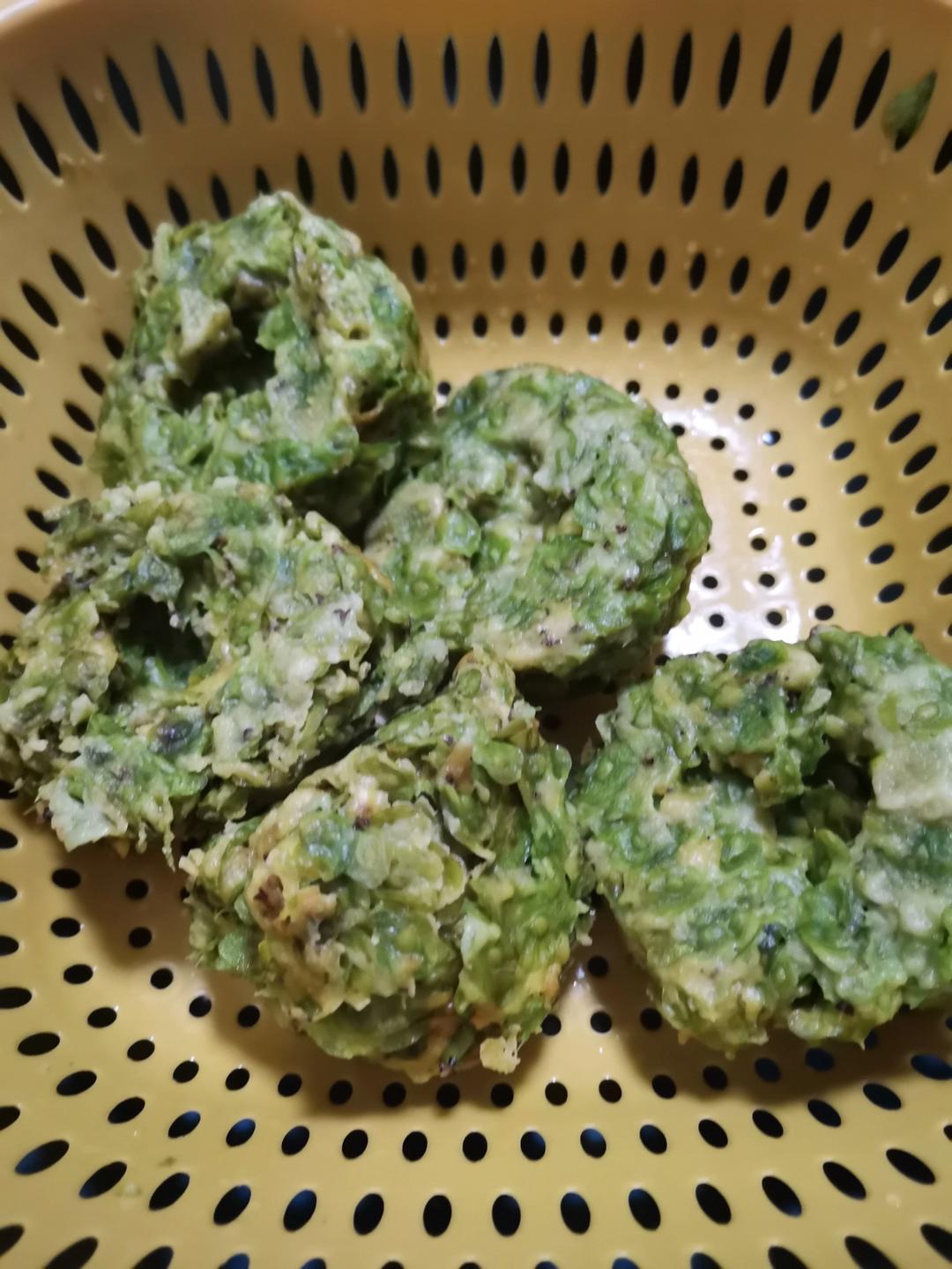 榆钱窝窝（蒸出来还是翠绿色哦）㊙️