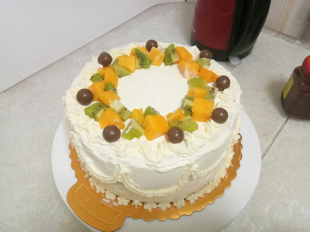 不再气疯的八寸戚风蛋糕