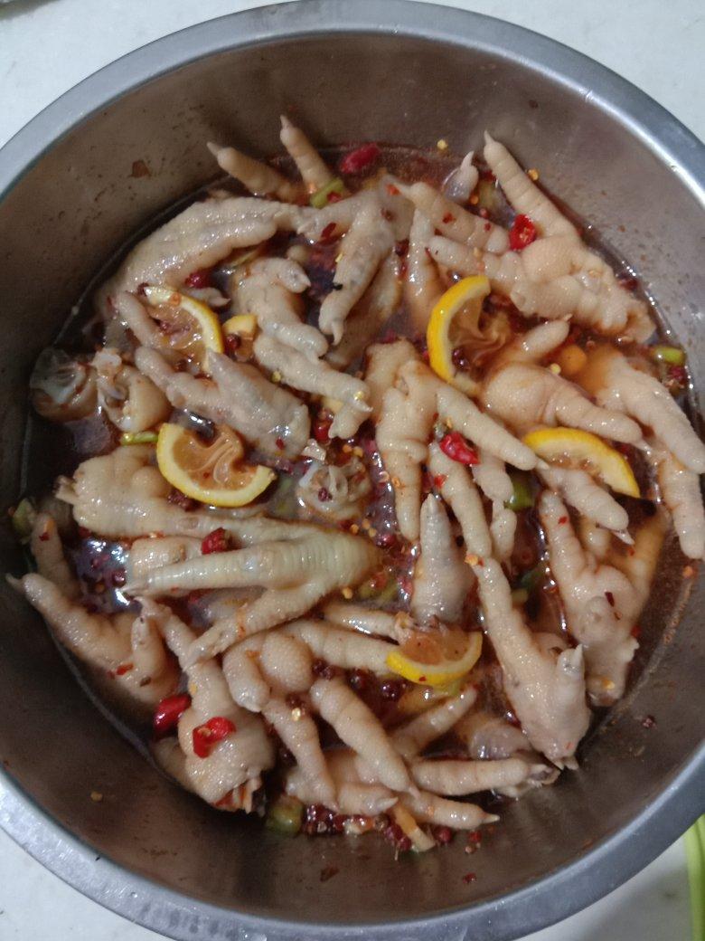 柠檬酸辣鸡爪
