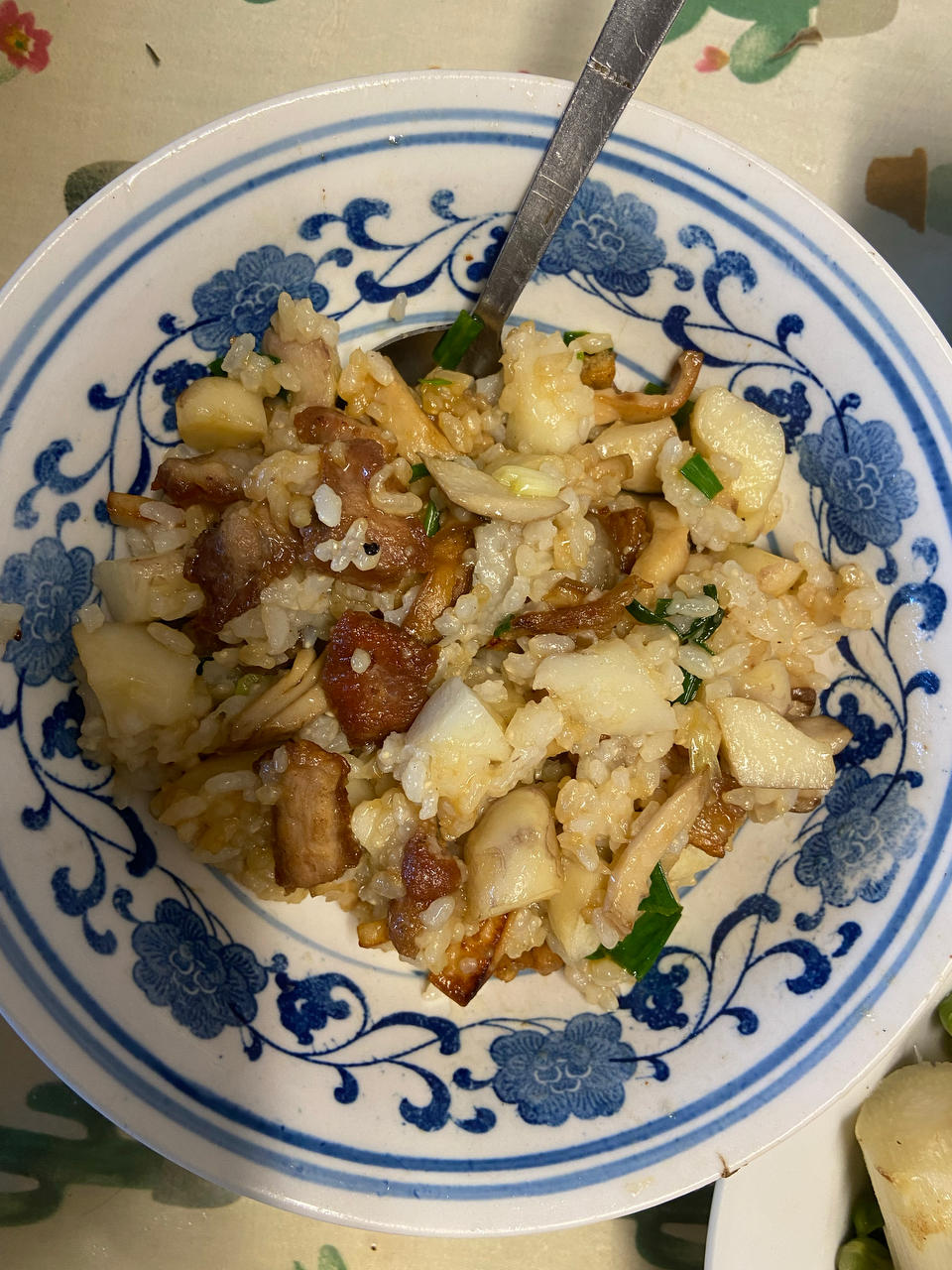 排骨菱角饭