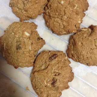 蔓越莓椰子曲奇 Cranberry & Coconut Cookies