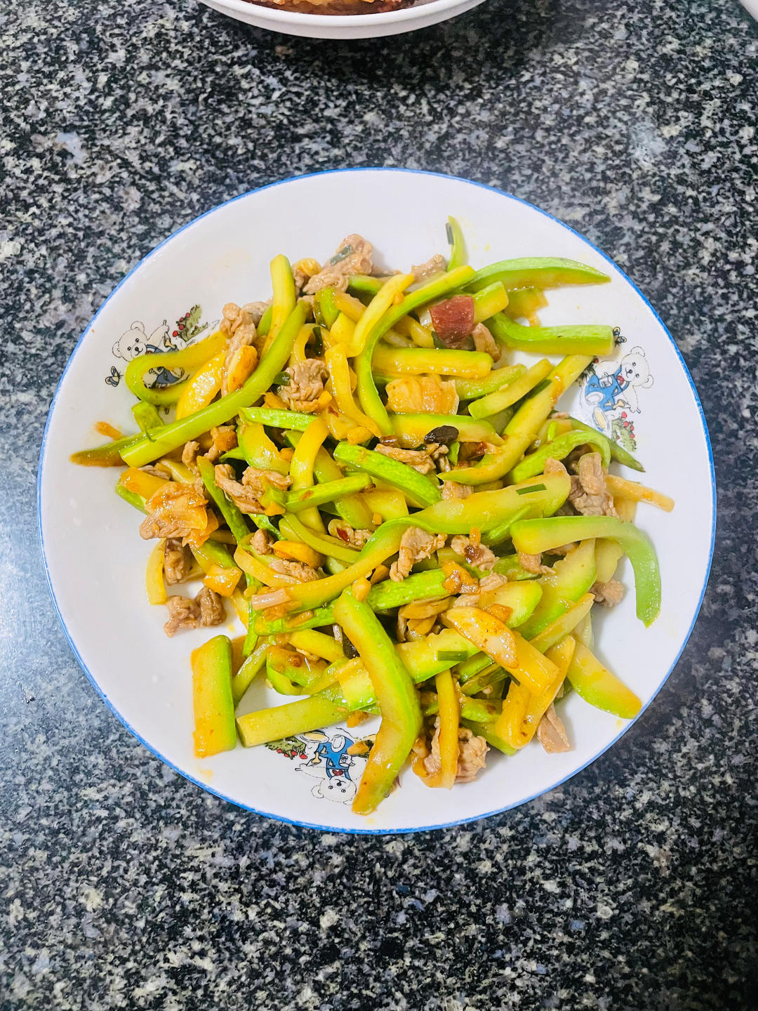 西葫芦炒肉