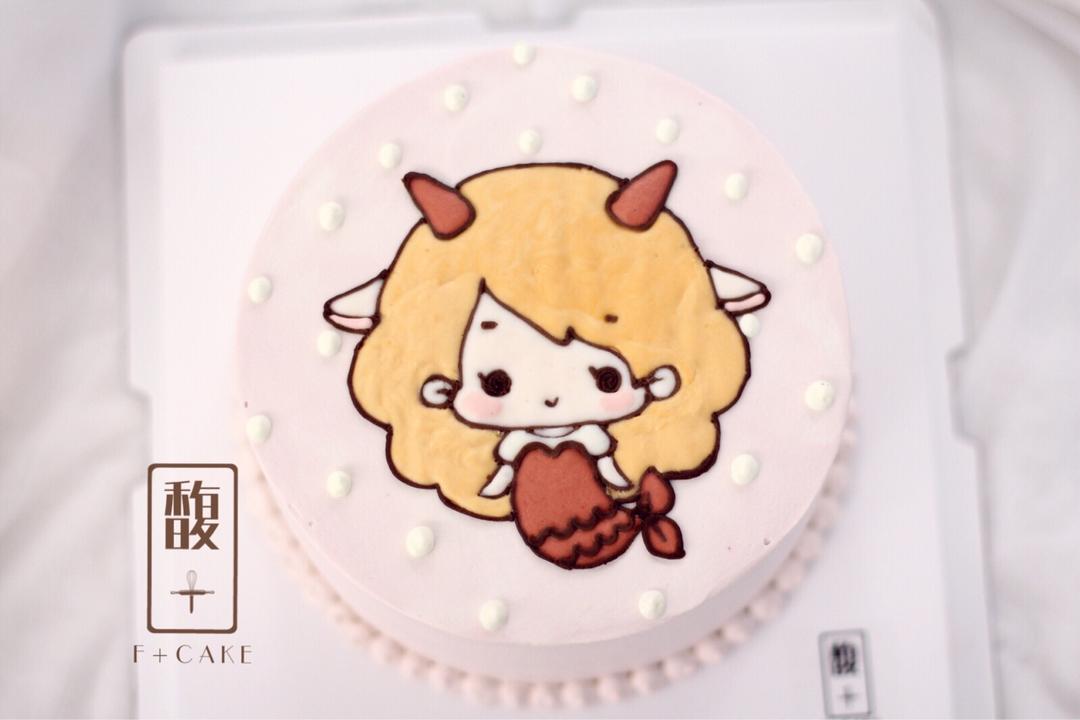 Claire的手绘蛋糕