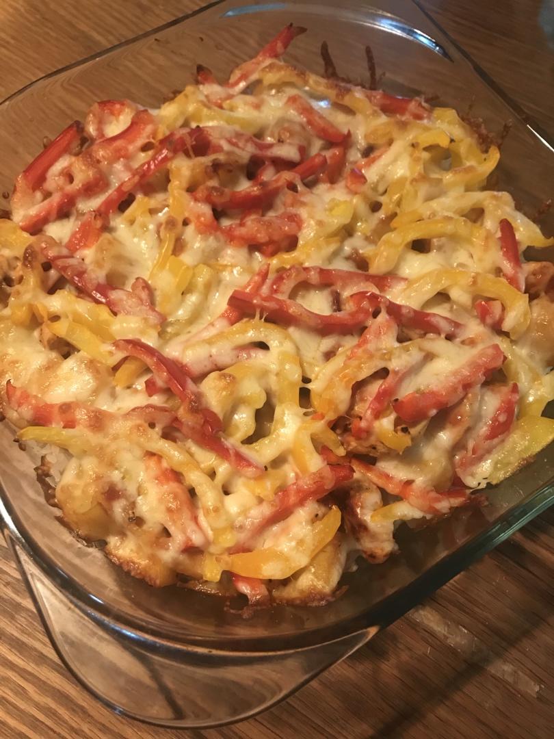 番茄鸡肉浓情焗饭【两人份】