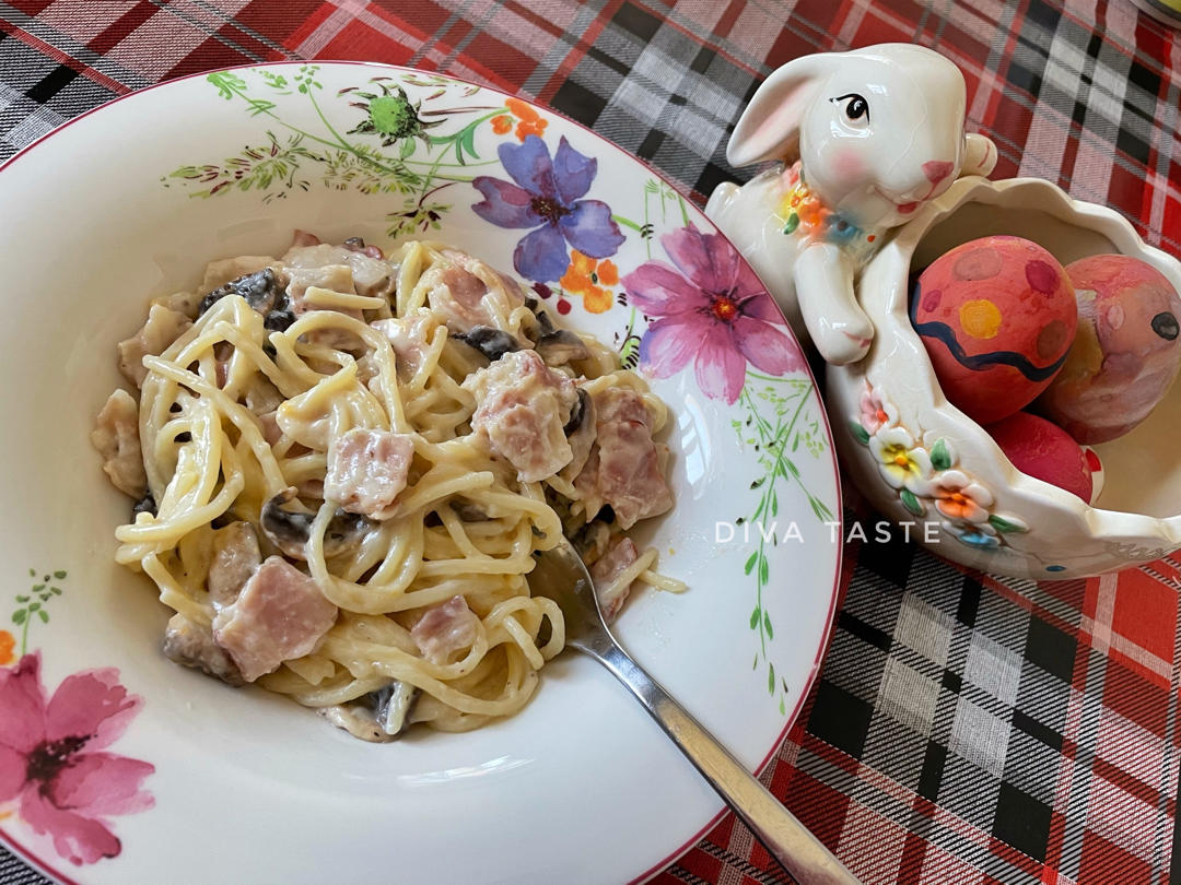 奶油培根意大利面 - Creamy Beacon Linguine