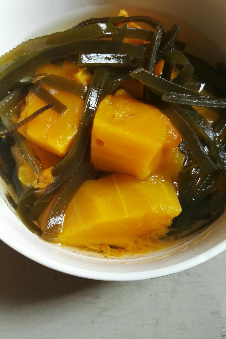 南瓜海带减肥汤