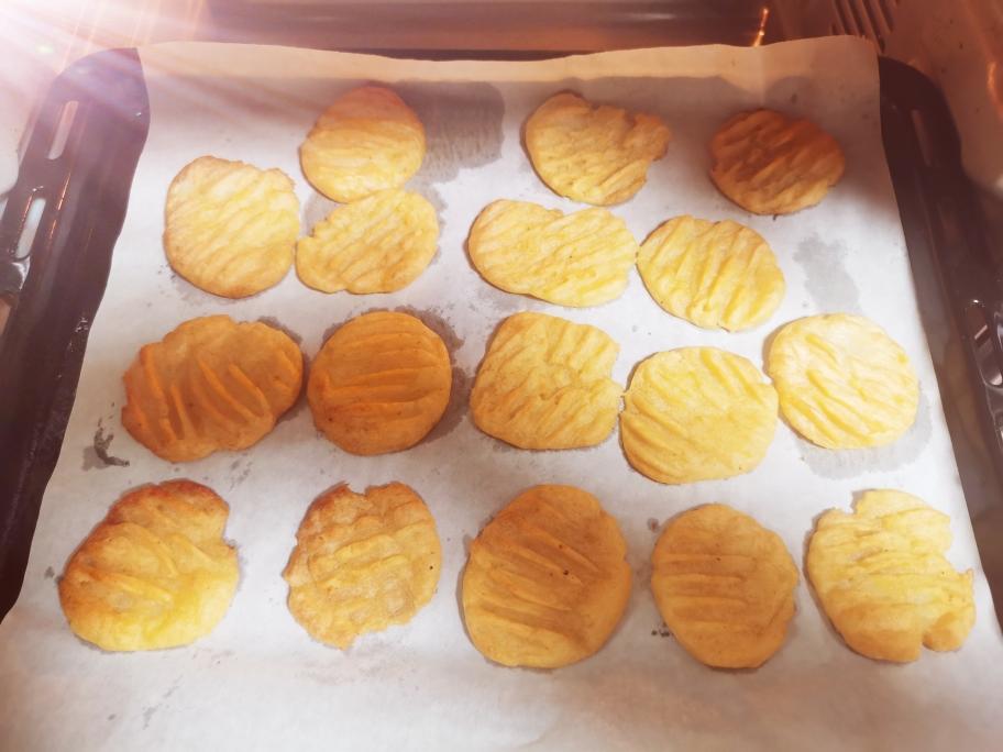 烤箱零食烤薯饼