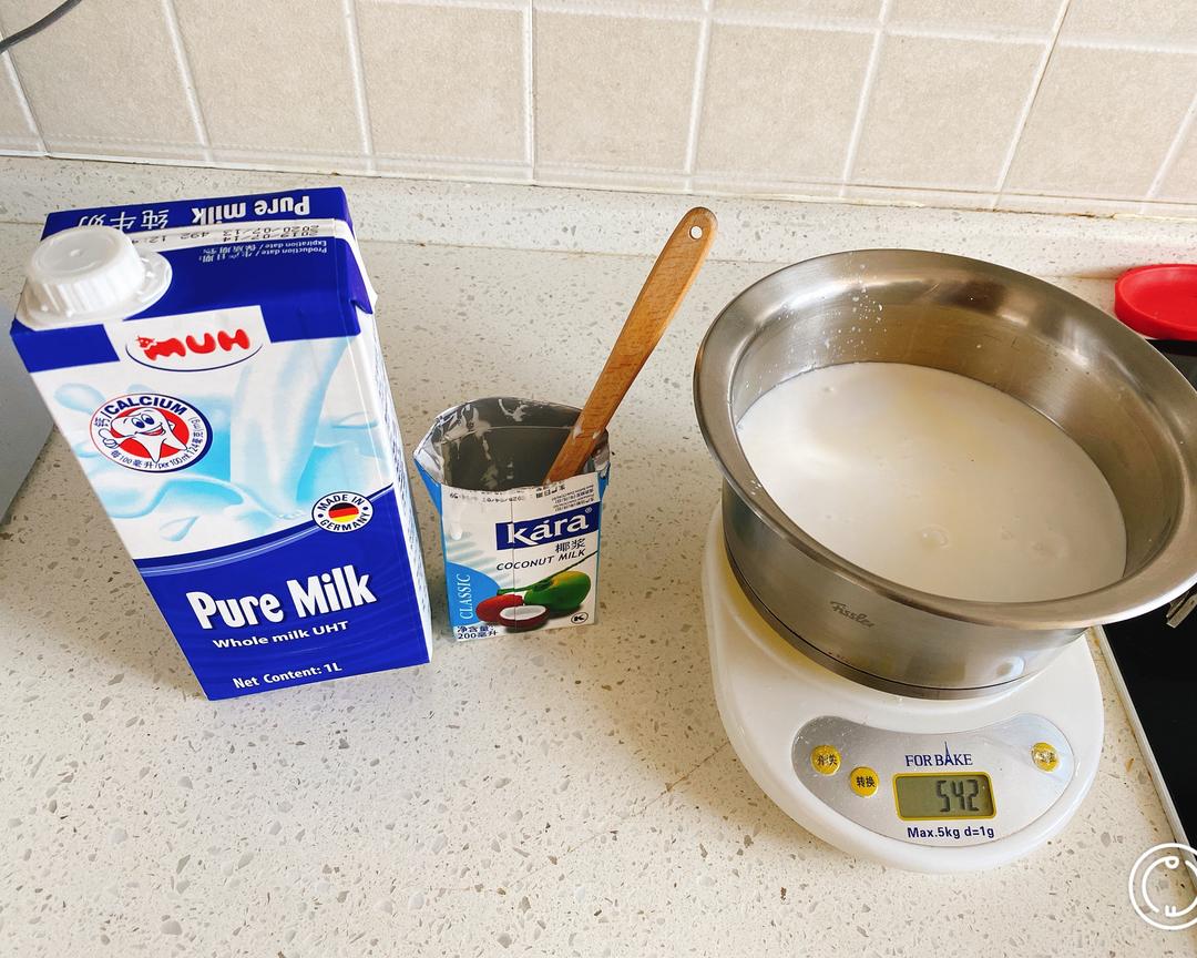 纯奶手撕吐司的做法 步骤1