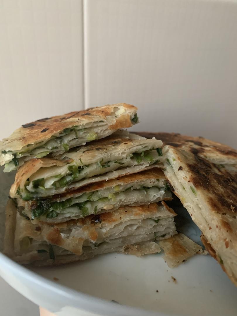 层次分明薄如蝉翼的家常基础烙饼