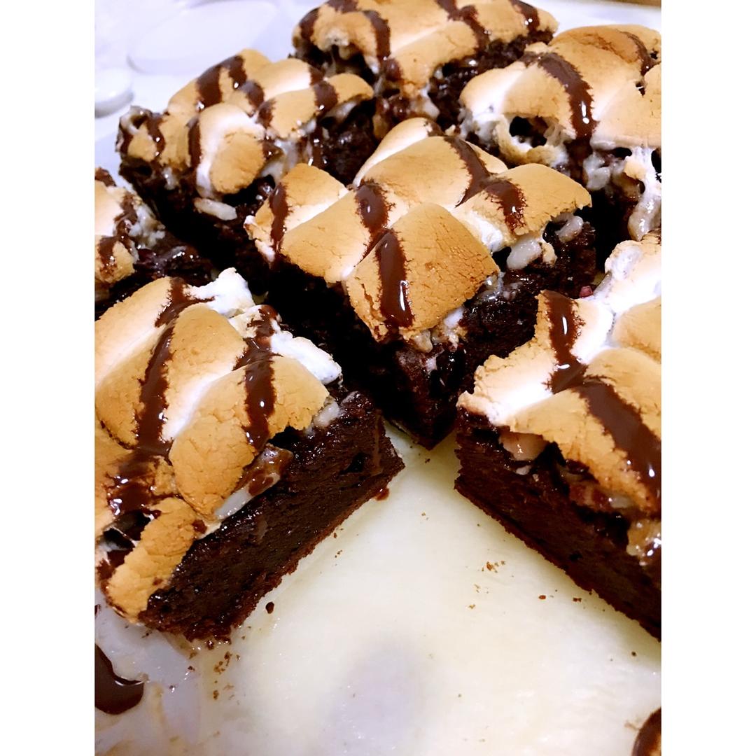 棉花糖布朗尼 Marshmallow Brownies