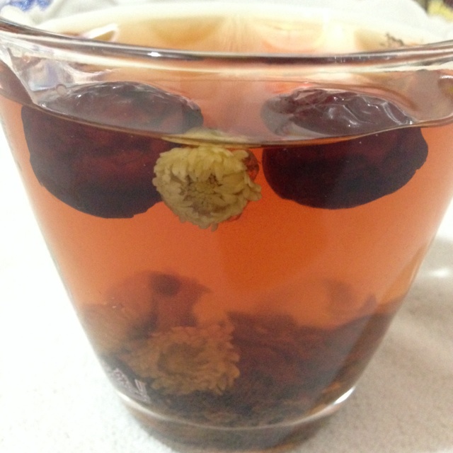 决明子菊花茶