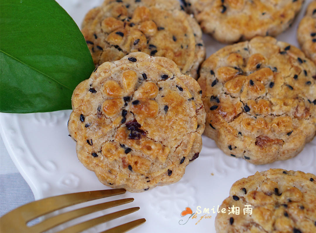 全麦果干酥饼的做法