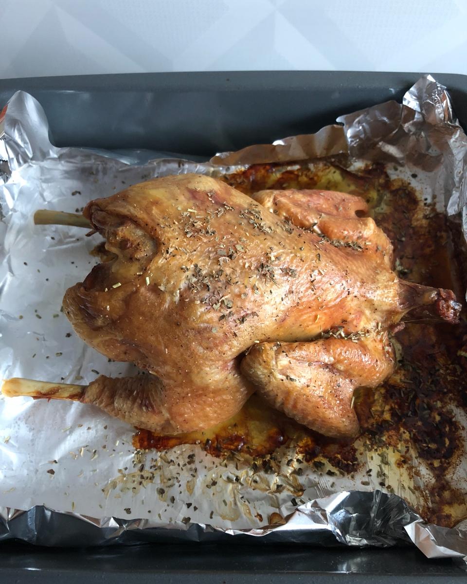 脆皮烤鸡