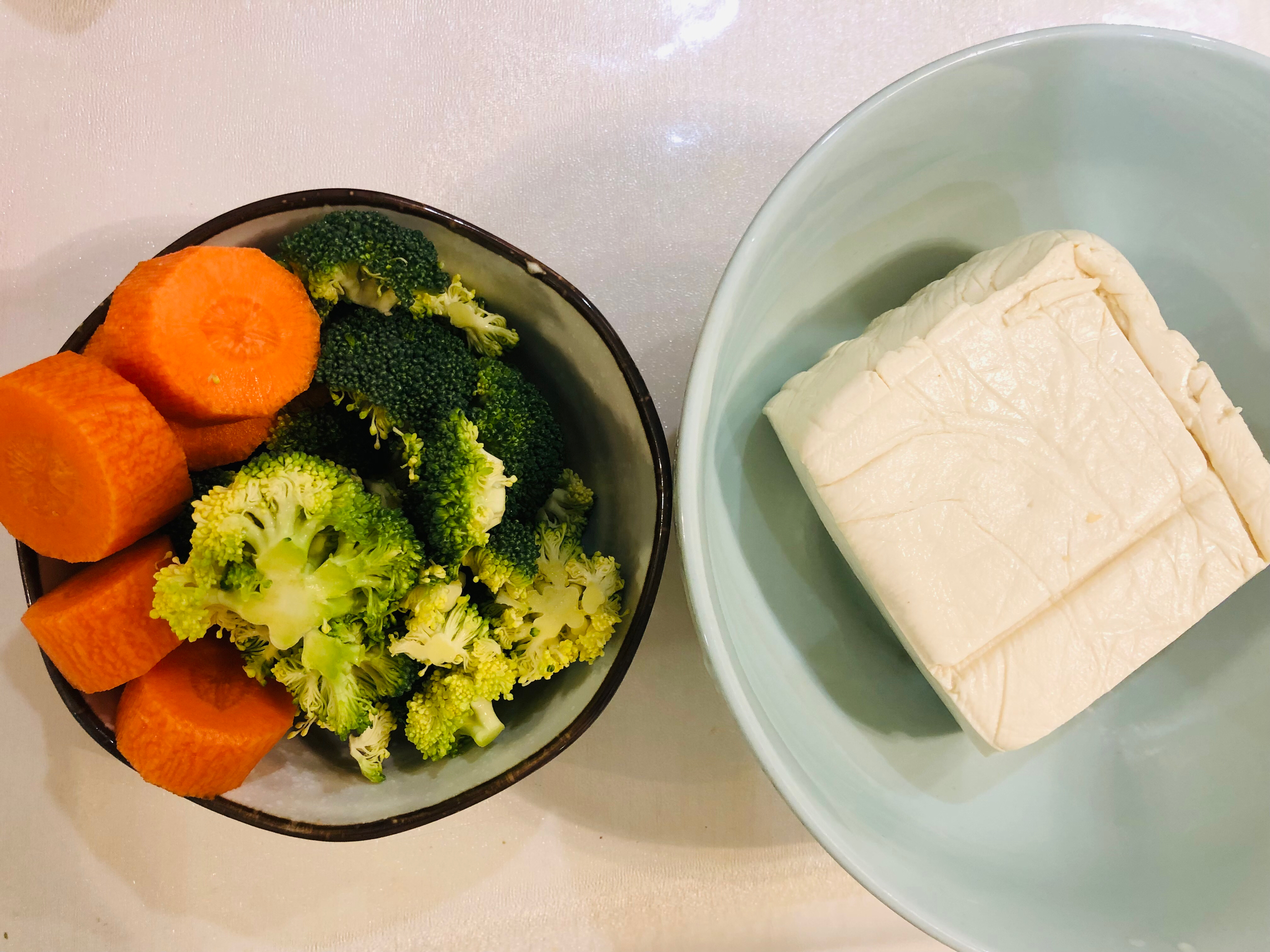 纯素美食｜香酥豆腐丸子的做法 步骤1