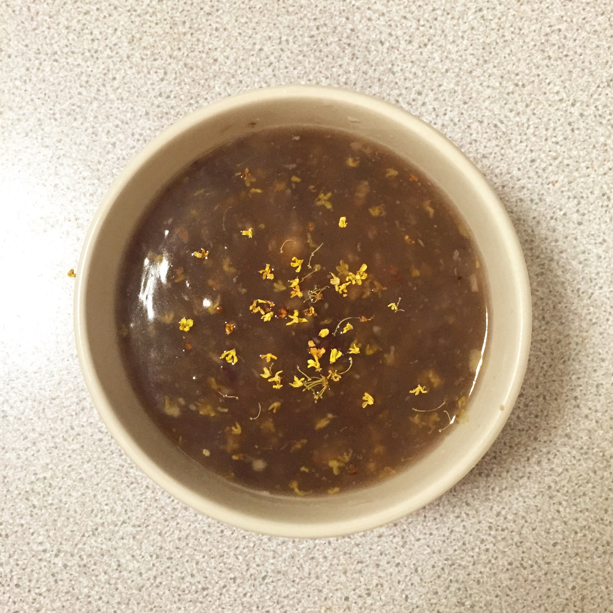桂花栗子羹