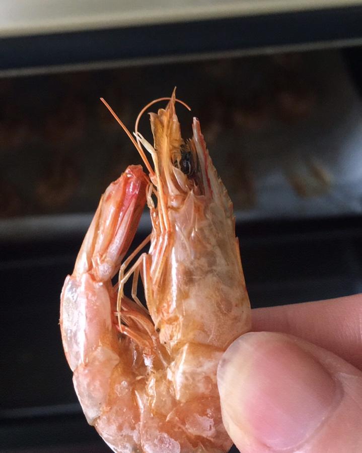 烤虾干