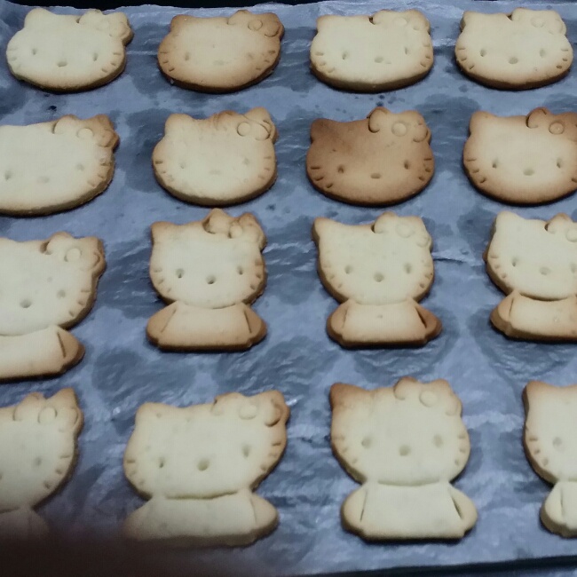 卡通黄油饼干