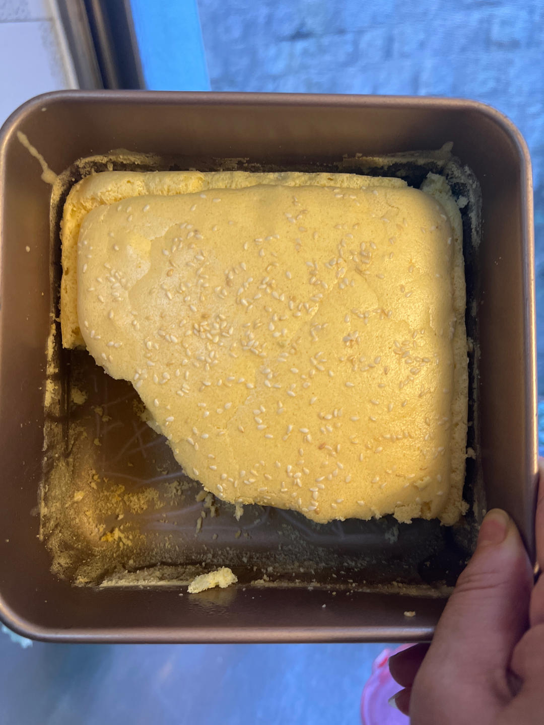 戚风蛋糕（八寸方模）